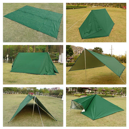Waterproof Camping Tent Tarp Sun Shade Awning