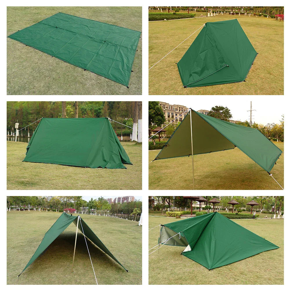 Waterproof Camping Tent Tarp Sun Shade Awning