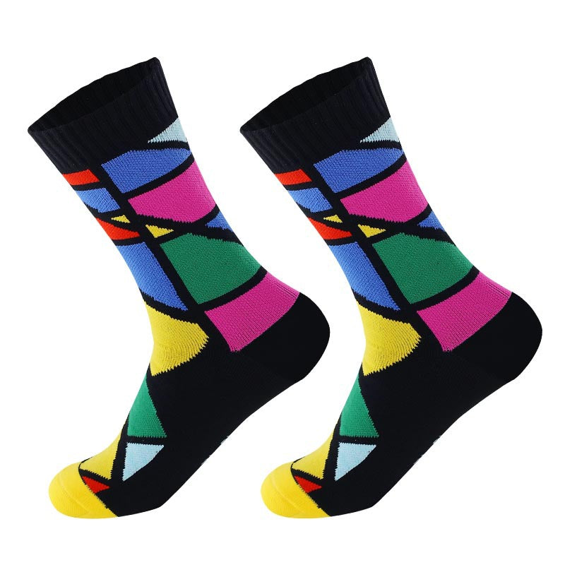 Waterproof Socks, Unisex Hiking Wading Trail Running Kayaking Crew Socks