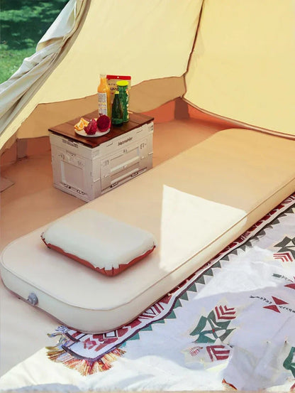 Self-Inflating Camping Single Folding Air Mat Grey