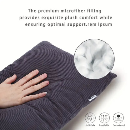 Compact Hammock Pillow for Travel and Camping - Gray (Small)