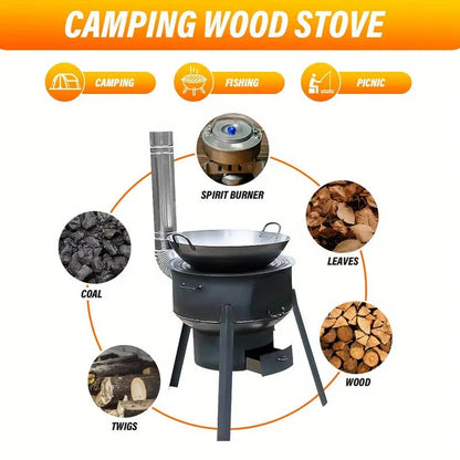 Wood Stove for Outdoor Camping